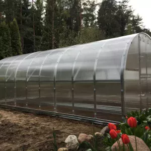 Grand tunnel de jardin en polycarbonate - 3x6 (18m2)