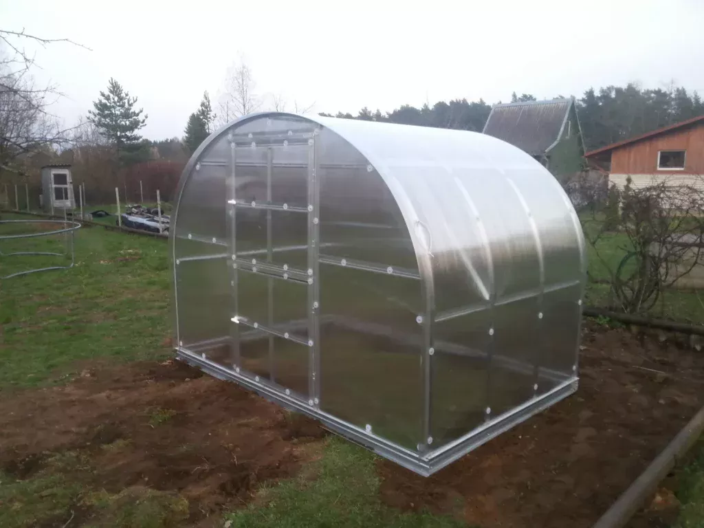 Grand tunnel de jardin en polycarbonate - 3x2 (6m2)